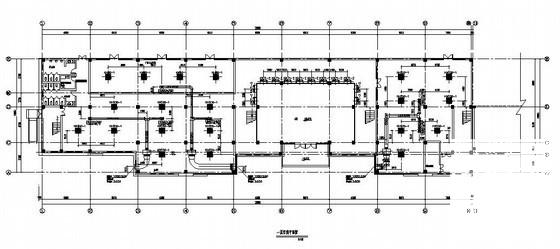 3层包装公司办公楼暖通设计CAD施工图纸 - 1