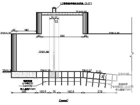 溢流坝除险加固CAD施工图纸（设计说明） - 3