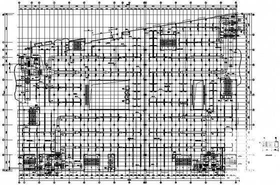 建材商场中央空调暖通设计CAD施工图纸 - 2
