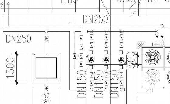 工厂暖通空调设计CAD施工图纸(安装大样图) - 2