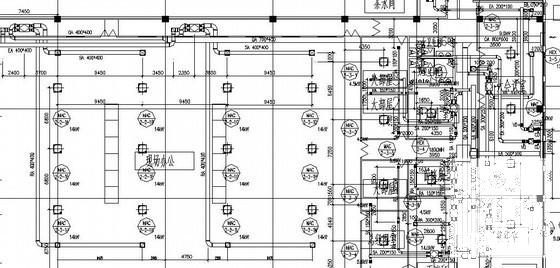 工厂暖通空调设计CAD施工图纸(安装大样图) - 3