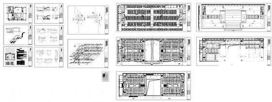 4层会展中心暖通工程设计CAD施工图纸(空调水系统图) - 4