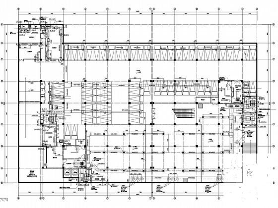 6层商业楼涡旋热泵系统及通风防排烟设计CAD施工图纸 - 2