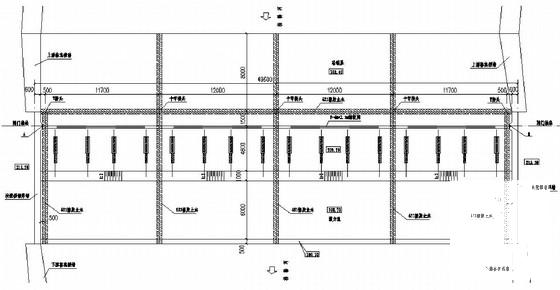 翻板闸建设工程CAD施工图纸（倒虹管工程）(临时建筑物) - 3