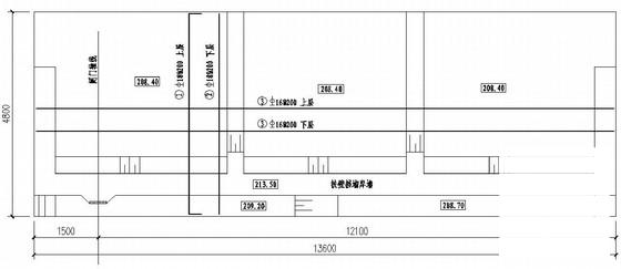 翻板闸建设工程CAD施工图纸（倒虹管工程）(临时建筑物) - 4