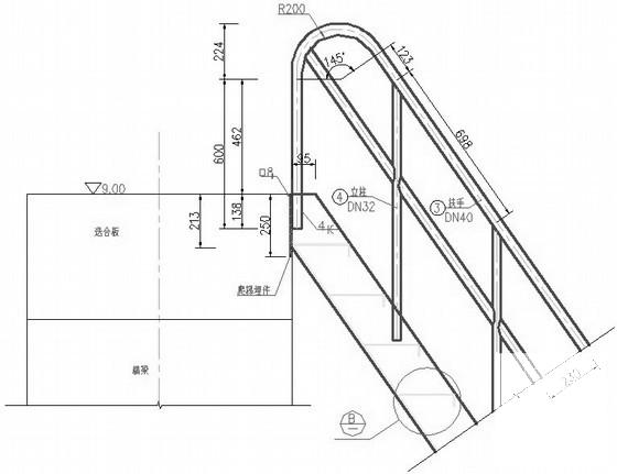 码头建设CAD施工图纸（施工设计说明）(总平面布置图) - 4