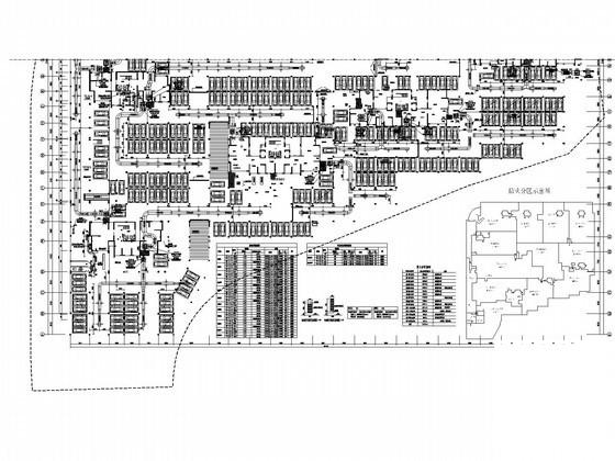 33层商业住宅楼综合建筑群通风防排烟系统设计CAD施工图纸（人防设计） - 2