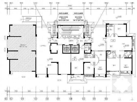 33层商业住宅楼综合建筑群通风防排烟系统设计CAD施工图纸（人防设计） - 5