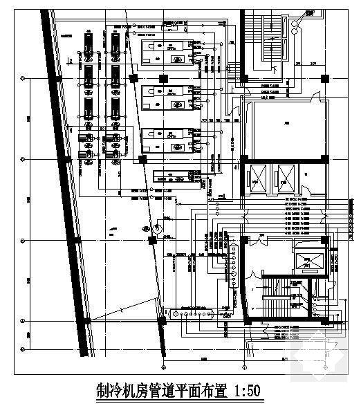 21层商业大楼空调通风CAD施工图纸 - 5