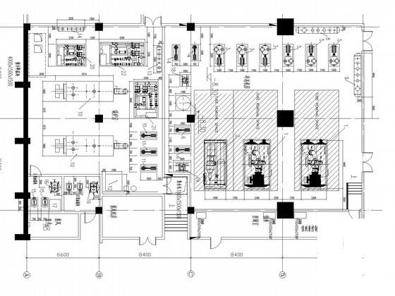 大型商业中心冷冻机房及锅炉房系统设计CAD施工图纸 - 3