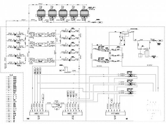 大型商业中心冷冻机房及锅炉房系统设计CAD施工图纸 - 4