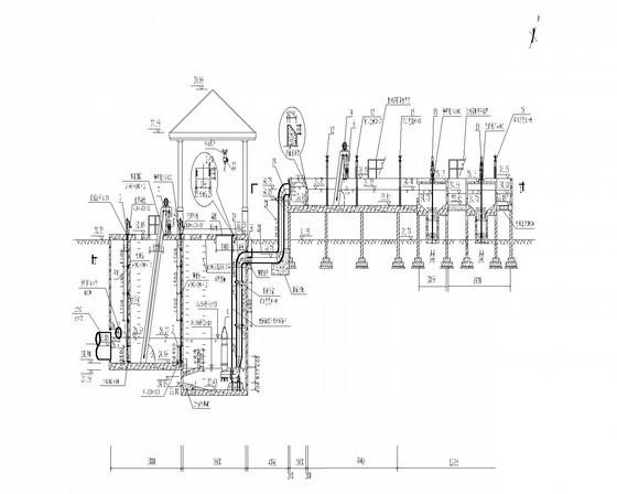 污水处理厂CAD施工图纸（不含设计说明） - 3