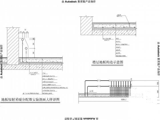 7层如家酒店供暖通风设计CAD施工图纸 - 3