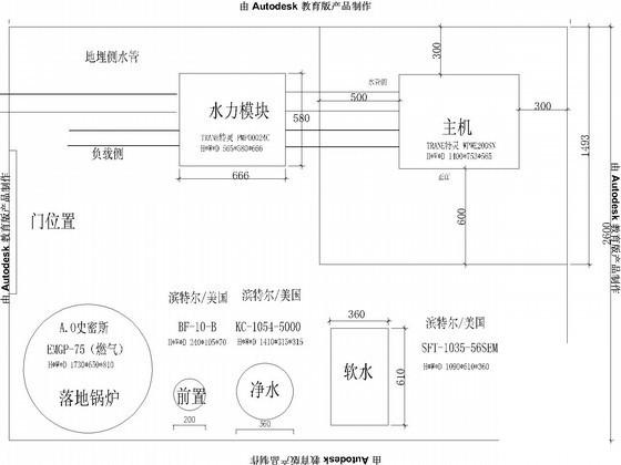 小型别墅暖通空调设计CAD施工图纸 - 3