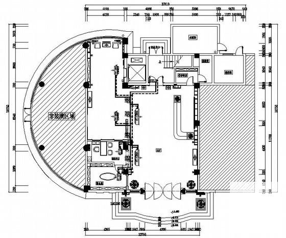 6层商务酒店暖通空调设计CAD施工图纸 - 2