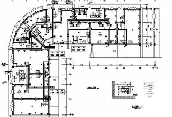 27层商住楼采暖通风设计CAD施工图纸(异程式系统) - 1