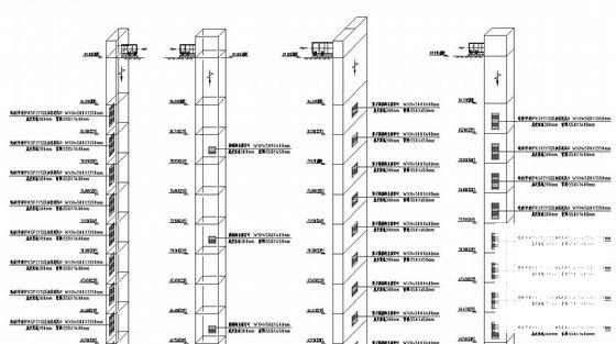 27层商住楼采暖通风设计CAD施工图纸(异程式系统) - 4