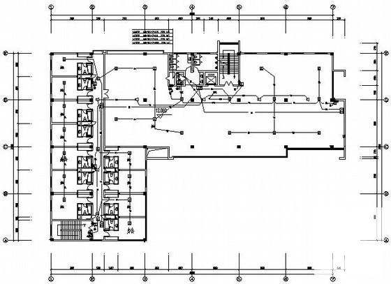 4层商业写字楼电气CAD施工图纸 - 2