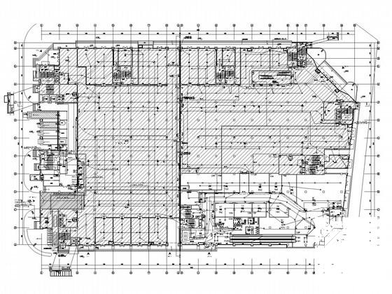 大型商业购物广场弱电CAD施工图纸(火灾自动报警) - 1