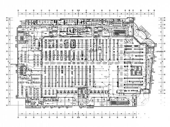 大型商业购物广场弱电CAD施工图纸(火灾自动报警) - 2