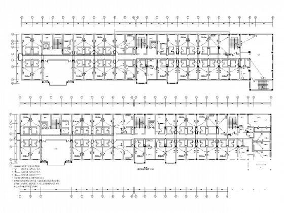 6层商业会所强弱电CAD施工图纸（水消防）(电气设计说明) - 1