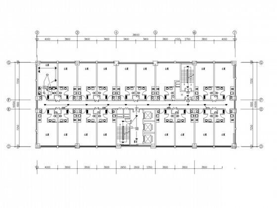 27层综合商住楼强弱电系统CAD施工图纸（办公商业）(电气设计说明) - 2