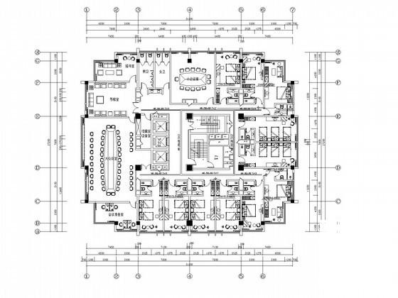 9层综合性商业楼强、弱电CAD施工图纸 - 2