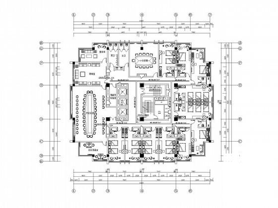 9层综合性商业楼强、弱电CAD施工图纸 - 3