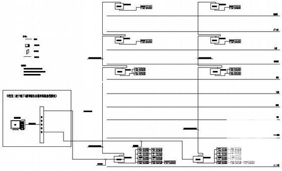 大型广场商业建筑弱电系统CAD图纸 - 2