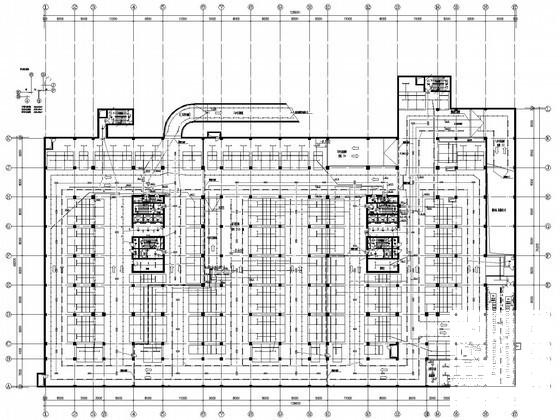 六万平12层商业综合楼强弱电CAD施工图纸(火灾自动报警) - 3
