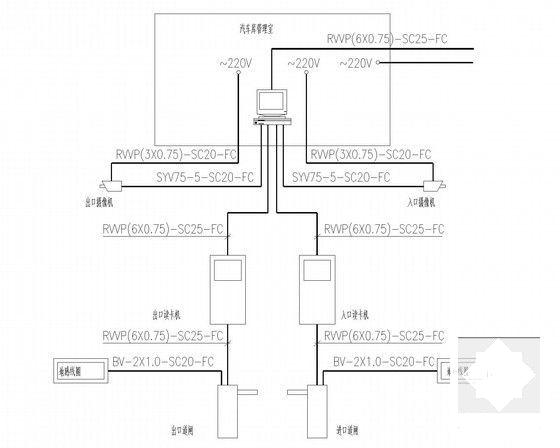 综合商业楼强弱电CAD施工图纸42张（商场公寓办公甲级设计院） - 5