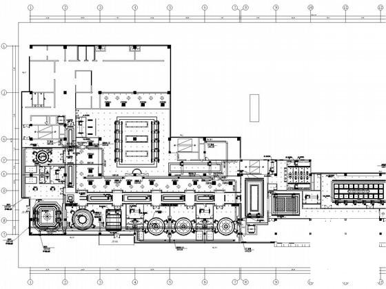 4层研发综合楼空调通风设计CAD施工图纸（总） - 1