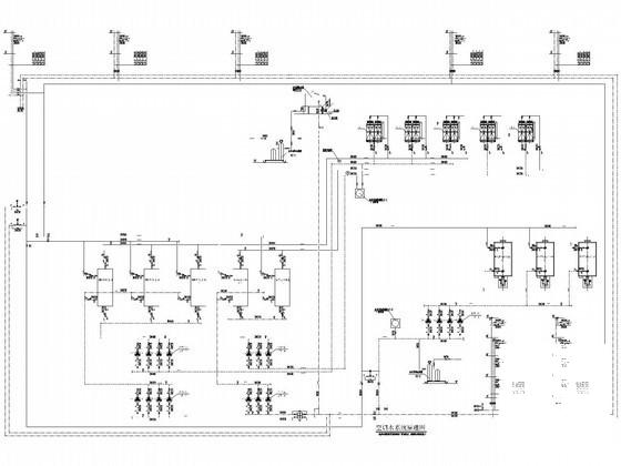 18层大型商场空调通风CAD施工图纸()(压缩式冷水机组) - 2