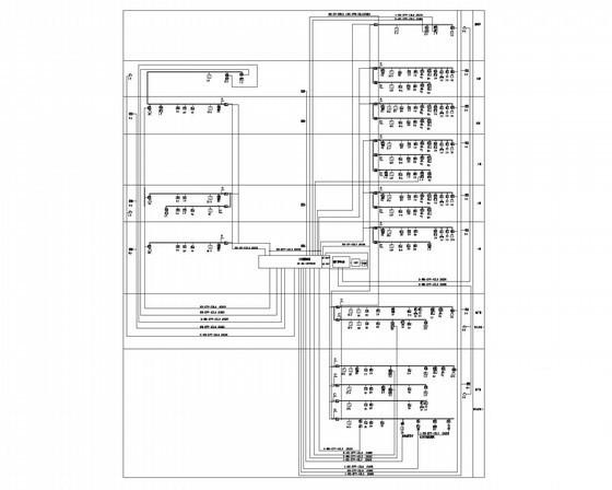 5层社区服务中心强弱电CAD施工图纸（新火规社区商业活动中心） - 3