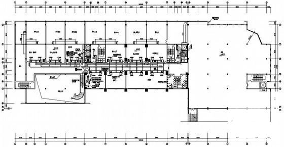 三星级大酒店暖通设计CAD施工图纸(水冷式冷水机组) - 2