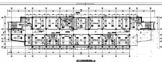 集团高层写字楼暖通CAD施工图纸(地板辐射采暖) - 5