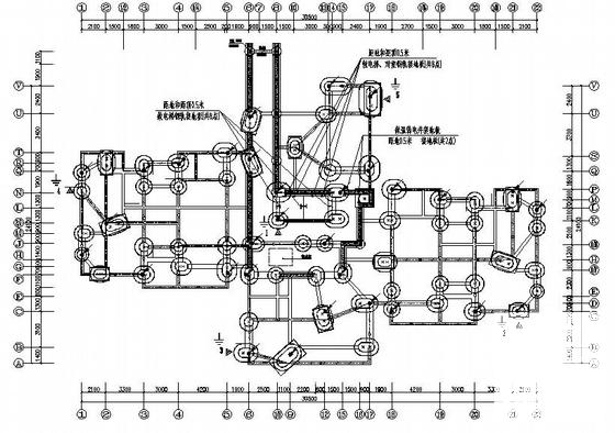 33层剪力墙住宅楼电气CAD施工图纸（车库，一级负荷）(防雷接地) - 4