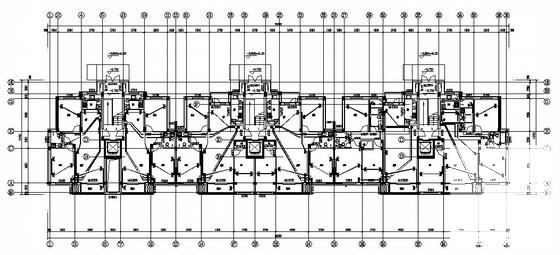 上11层住宅楼电气CAD施工图纸（二级负荷）(配电系统) - 3
