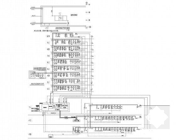 7层商业广场综合楼强弱电CAD施工图纸（商业超市餐饮办公） - 4