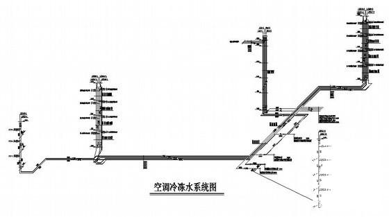 4层医院暖通空调设计竣工CAD图纸 - 3