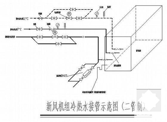 4层医院暖通空调设计竣工CAD图纸 - 5