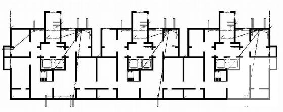 18层住宅楼电气CAD施工图纸（高52米）(防雷接地系统) - 4