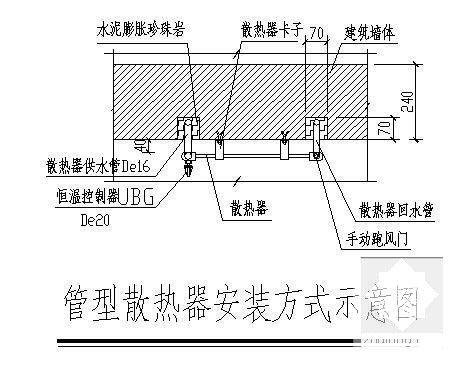 12层高层住宅楼采暖通风CAD施工图纸 - 4