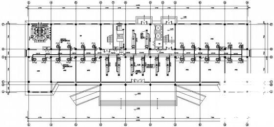 5层车间办公暖通空调设计CAD施工图纸 - 1