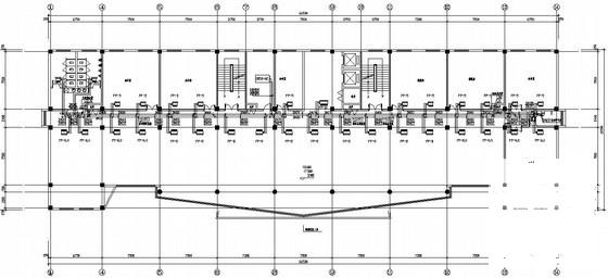 5层车间办公暖通空调设计CAD施工图纸 - 3