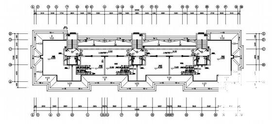 上11层居民住宅楼电气CAD施工图纸（二类普通高层住宅，含车库） - 1