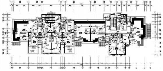 28层钢筋混凝土结构住宅楼电气设计图纸（高85米）(动力配电系统) - 3