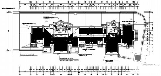 28层钢筋混凝土结构住宅楼电气设计图纸（高85米）(动力配电系统) - 4