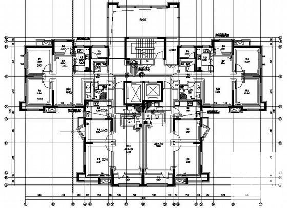 地上18层地下1层住宅楼暖通设计CAD施工图纸 - 1
