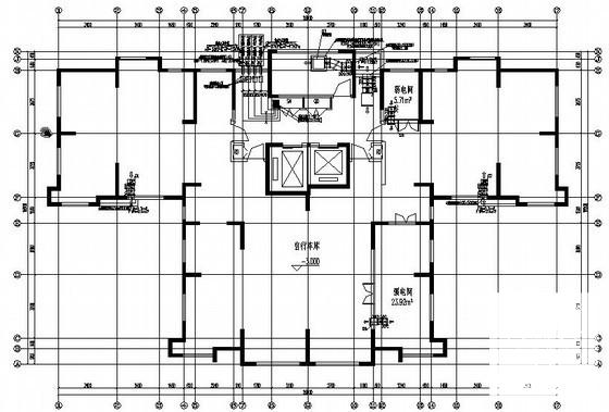 地上18层地下1层住宅楼暖通设计CAD施工图纸 - 3